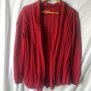 Elle Red Sweater